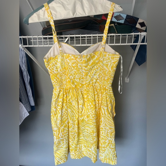 Lilly Pulitzer yellow sundress - Picture 3 of 4